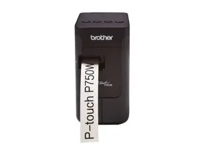 Brother PT-P750W, HSE/TZe, 180 x 180 DPI, 30 mm/s, laidinis ir belaidis, integruotas akumuliatorius, ličio jonų (Li-Ion)