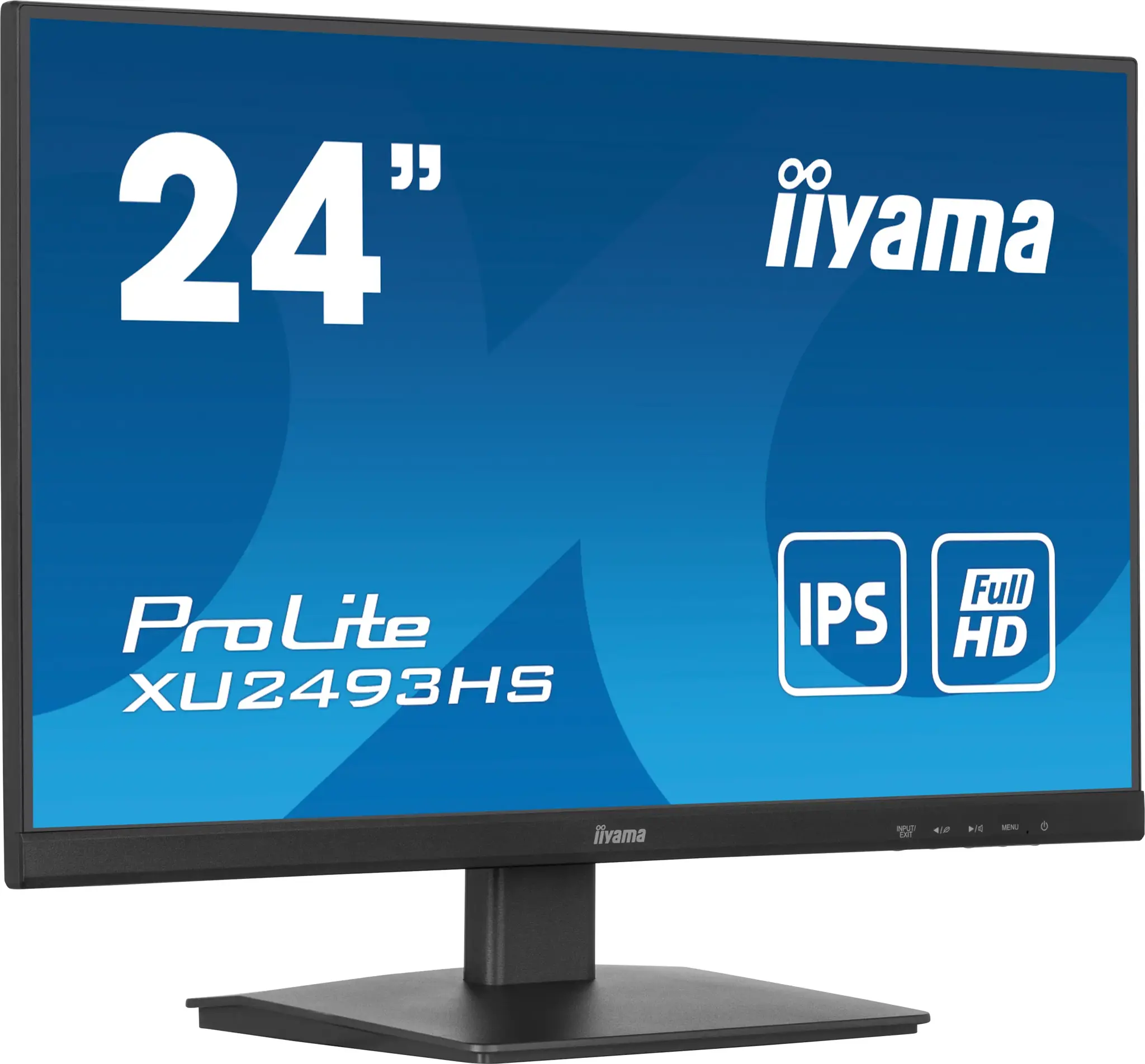 iiyama ProLite XU2493HS-B6, 60.5 cm (23.8"), 1920 x 1080 pixels, Full HD, LED, 0.5 ms, Black