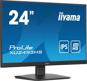 iiyama ProLite XU2493HS-B6, 60.5 cm (23.8"), 1920 x 1080 pixels, Full HD, LED, 0.5 ms, Black