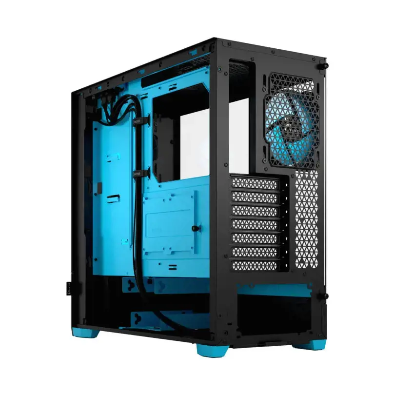 FRACTAL DESIGN "Pop Air RGB Cyan Core TG Clear Tint