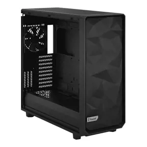 "Fractal Design Meshify 2 XL Light" grūdintas stiklas, kompiuteris, juodas, ATX, EATX, micro ATX, Mini-ITX, SSI CEB, plienas, grūdintas stiklas, žaidimų, 18,5 cm