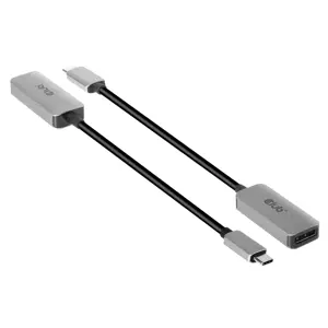 CLUB3D USB Type C to DisplayPort 1.4 8K60Hz HBR3 Active Adapter, USB Type-C, DisplayPort output, 76…