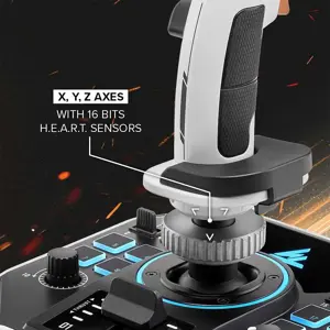 Thrustmaster SOL-R 2 Hosas WW | White/Black