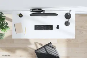 "Neomounts by Newstar" sieninis adapteris, Sieninė plokštė, Juoda, -1 kg, Sieninis, -25,4 mm (-1"), -25,4 mm (-1")