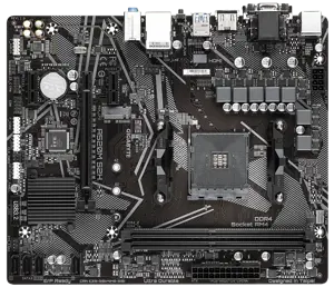 "Gigabyte A520M S2H", AMD, "Socket AM4", 3 kartos "AMD Ryzen™ 3", DDR4-SDRAM, 64 GB, DIMM