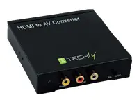 TECHLY 301672 Techly HDMI to RCA composite video + audio stereo L/R converter adapter F/F
