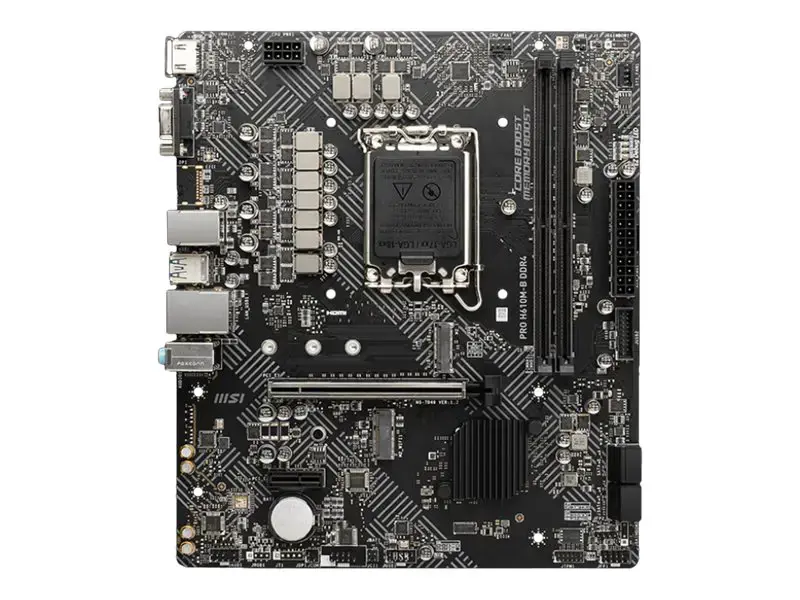 MSI PRO H610M-G, Intel, LGA 1700, Intel® Core™ i9, LGA 1700, DDR5-SDRAM, 96 GB