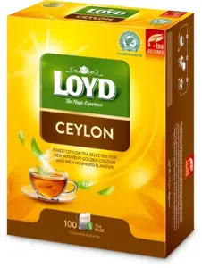 Aromatizuota juodoji arbata LOYD Ceylon,  100 x 2g