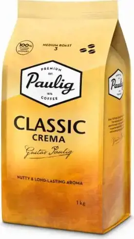 Kavos pupelės  PAULIG Classic Crema, 1 kg