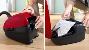 "Bosch Serie 4" BGB38RD2, 600 W, cilindrinis dulkių siurblys, sausas, dulkių maišelis, 4 l, 79 dB