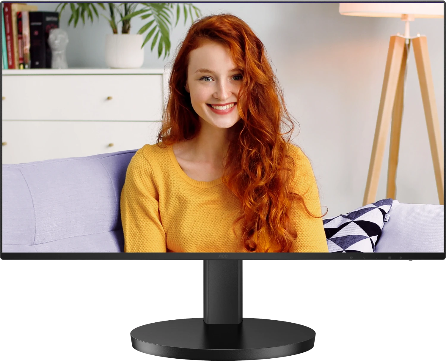 AOC B3 24B3CF2, 60.5 cm (23.8"), 1920 x 1080 pixels, Full HD, LED, 1 ms, Black