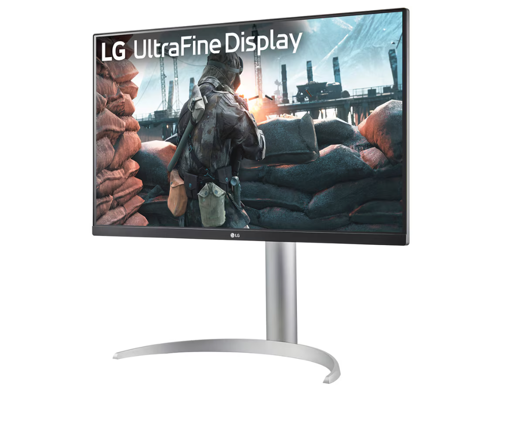 LCD Monitor LG 27UP650K-W 27" 4K Pivot Height adjustable Tilt Panel IPS 3840x2160 16:9 60Hz 5 ms 27UP650K-W