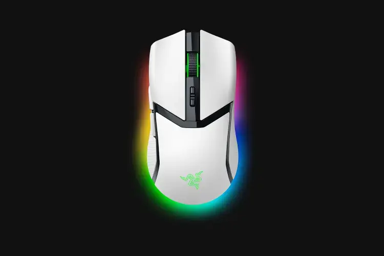Razer Cobra Pro Belaidė žaidimų pelė RF Wireless + Bluetooth + USB-C, 30000 DPI, Balta