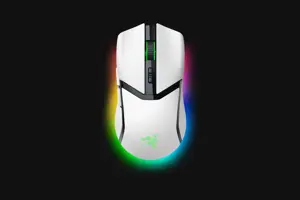 Razer Cobra Pro Belaidė žaidimų pelė RF Wireless + Bluetooth + USB-C, 30000 DPI, Balta