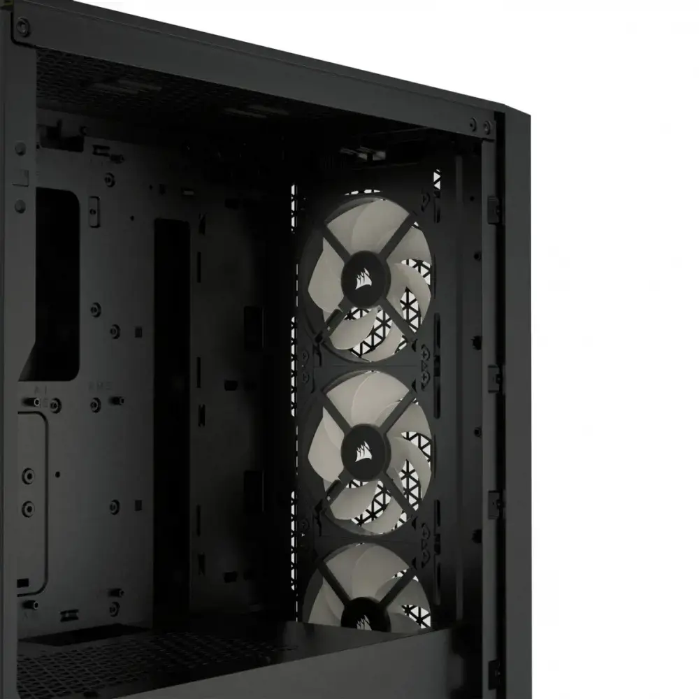 3000D Airflow RGB TG Mid-Tower juodos spalvos