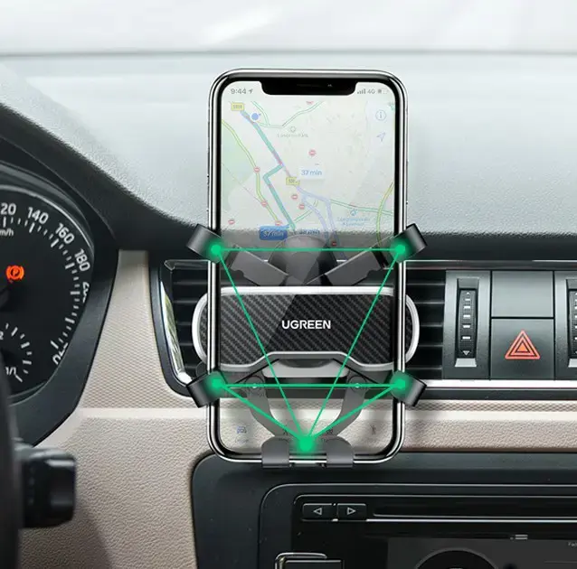 Ugreen Gravity Drive Air Vent Car Mount Phone Holder black (80871)
