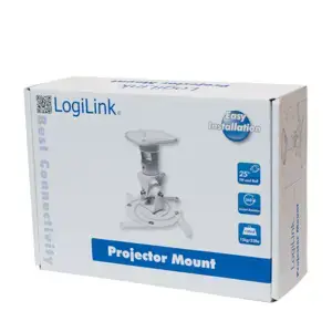LOGILINK BP0003 LOGILINK - Projektoriaus laikiklis / baltas