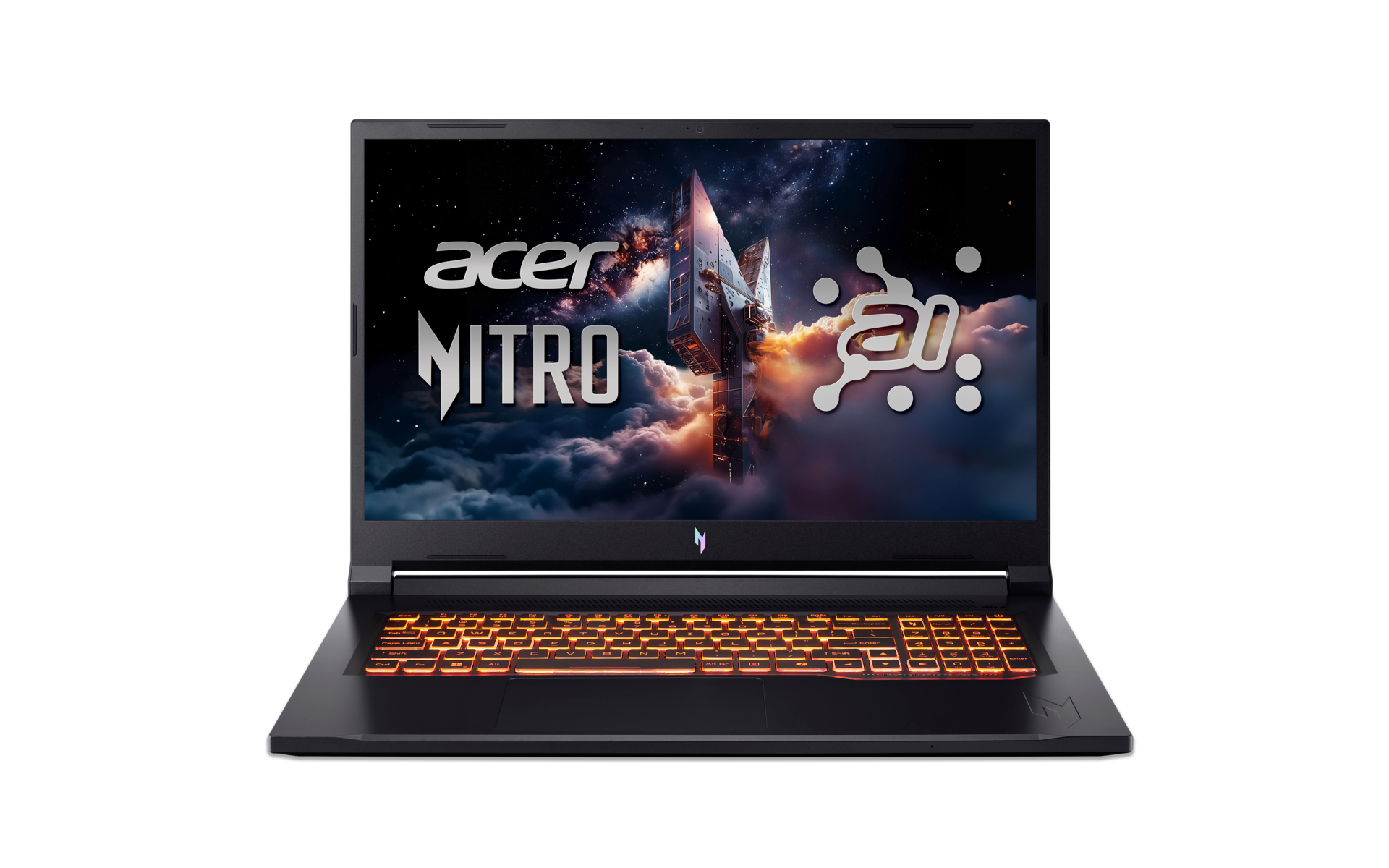 Nešiojamas kompiuteris Acer Nitro V 17 AI ANV17-41-R3C8, 240, 512 GB, 17,3 Coliai, Windows 11 Home