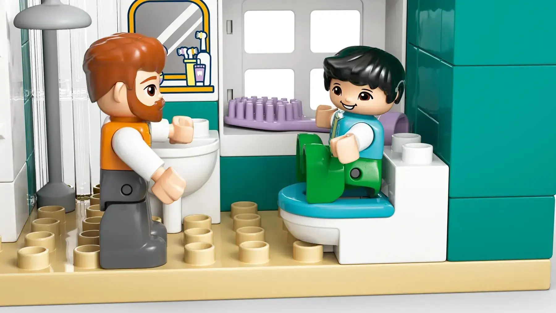 LEGO DUPLO 10470 3 in 1 Modern Family House with Figures