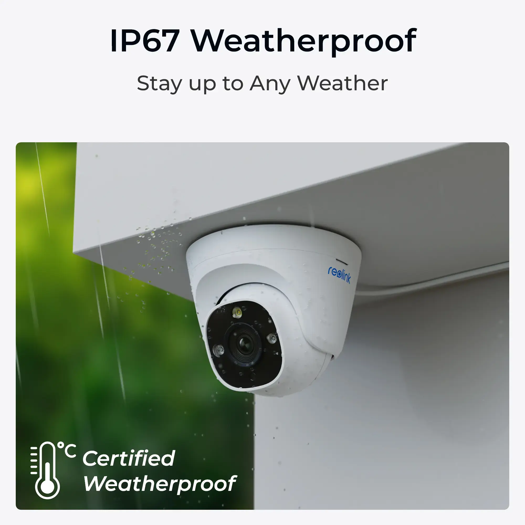 Reolink P344 - Smart 12MP PoE Dome Camera, Person/Vehicle/Pet Alerts, Color Night Vision, Two-Way Audio, IP security camera, Indoor & outdoor, Wired, 700 lm, 6500 K, Internal