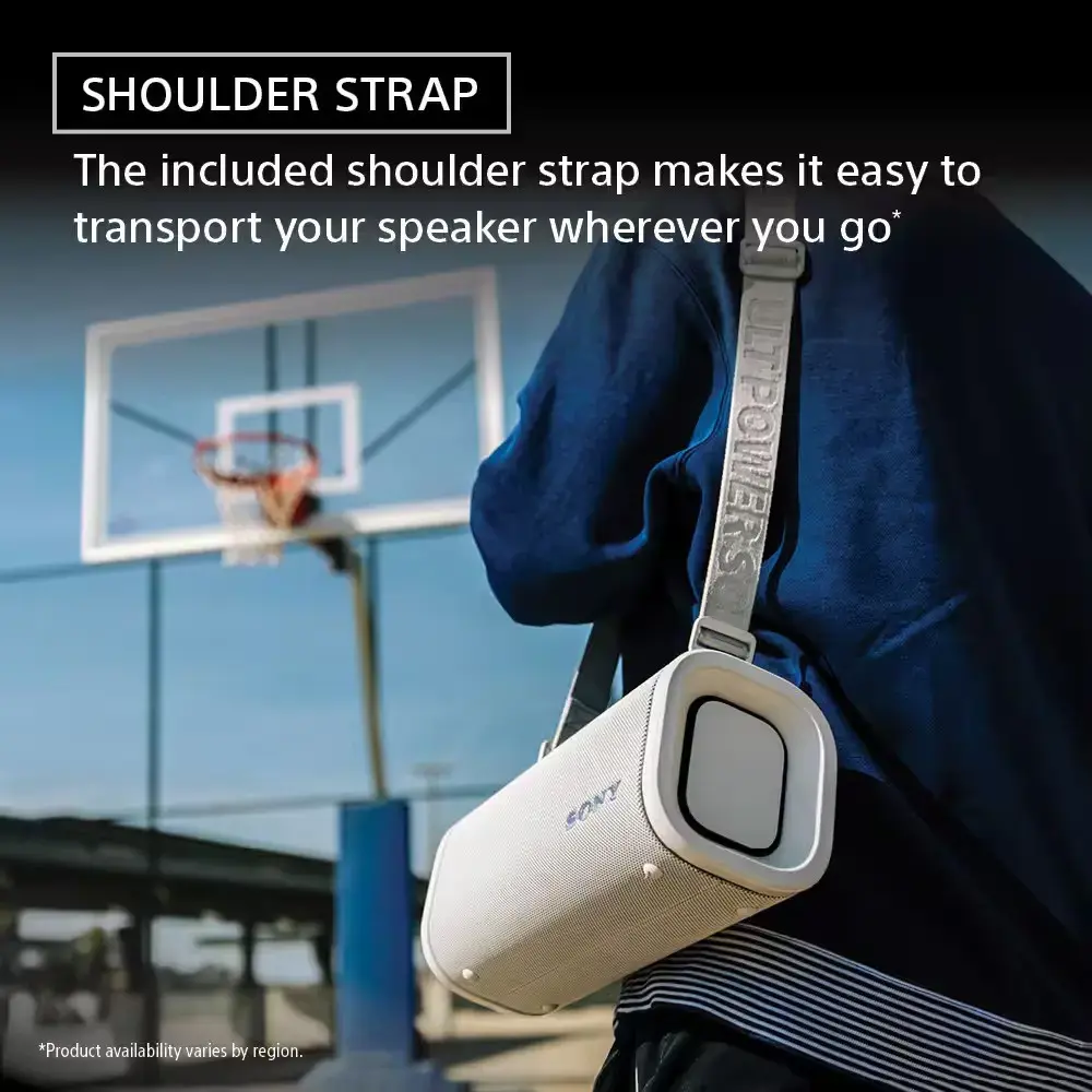 Sony Speaker | ULT FIELD 5 | Waterproof | Bluetooth | White | Portable | Wireless connection
