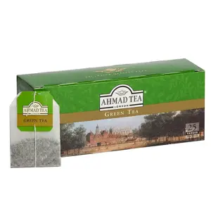 Žalioji arbata AHMAD GREEN TEA, 25 vnt. arbatos maišelių