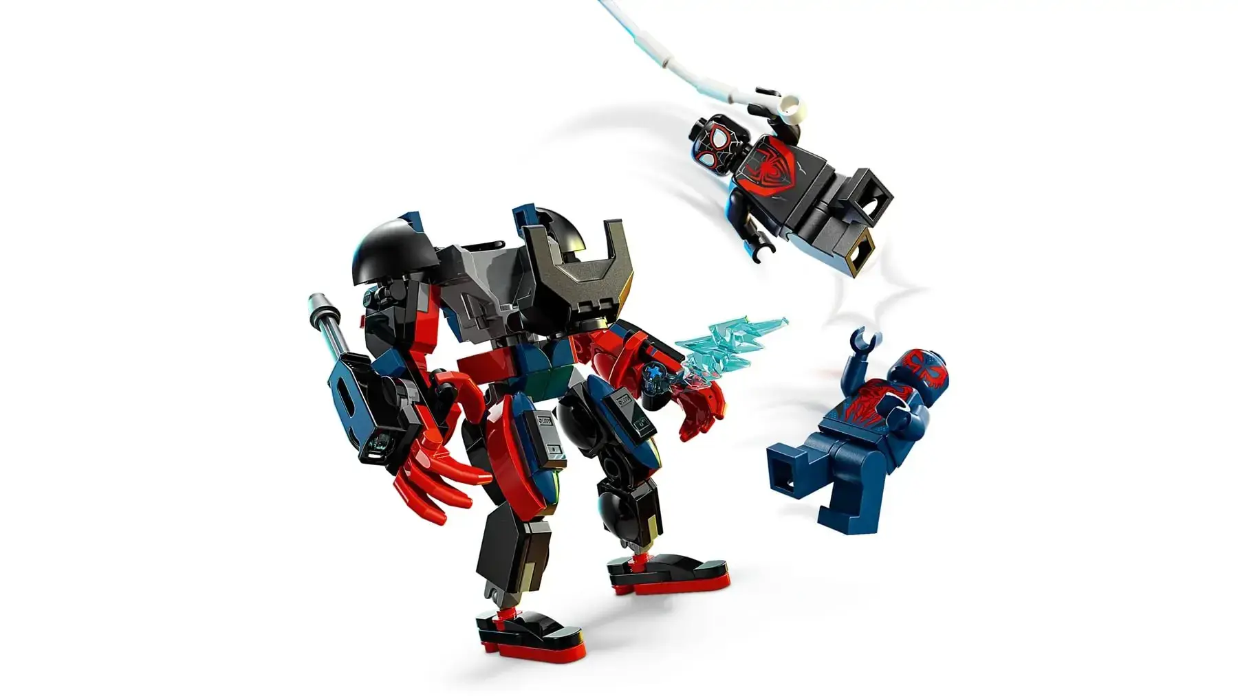 LEGO MARVEL 76337 Miles Morales Mech vs. Spider-Man 2099