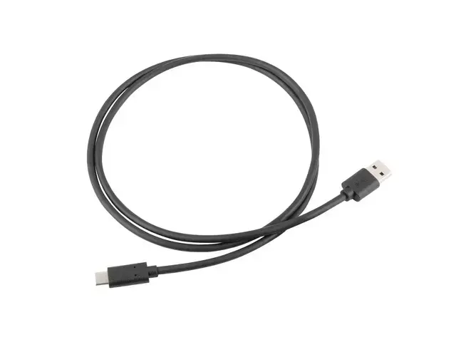 LANBERG CA-USBO-31CU-0018-BK Lanberg USB-C(M)->A(M) 3.1 1.8M juodos spalvos kabelis
