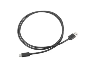 LANBERG CA-USBO-31CU-0018-BK Lanberg USB-C(M)->A(M) 3.1 1.8M juodos spalvos kabelis