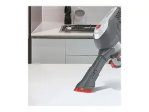 Hoover HF122GPT 011, Bagless, Titanium, 0.9 L, Rubber, Dry, Cyclonic, Fabric