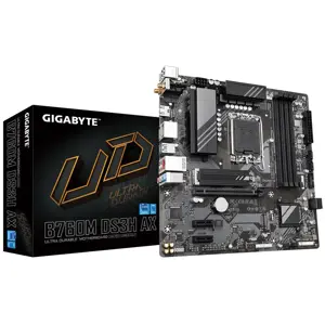 Pagrindinė plokštė GIGABYTE Intel B760 Express LGA1700 Micro-ATX Atmintis DDR5 Atminties lizdai 4 2…
