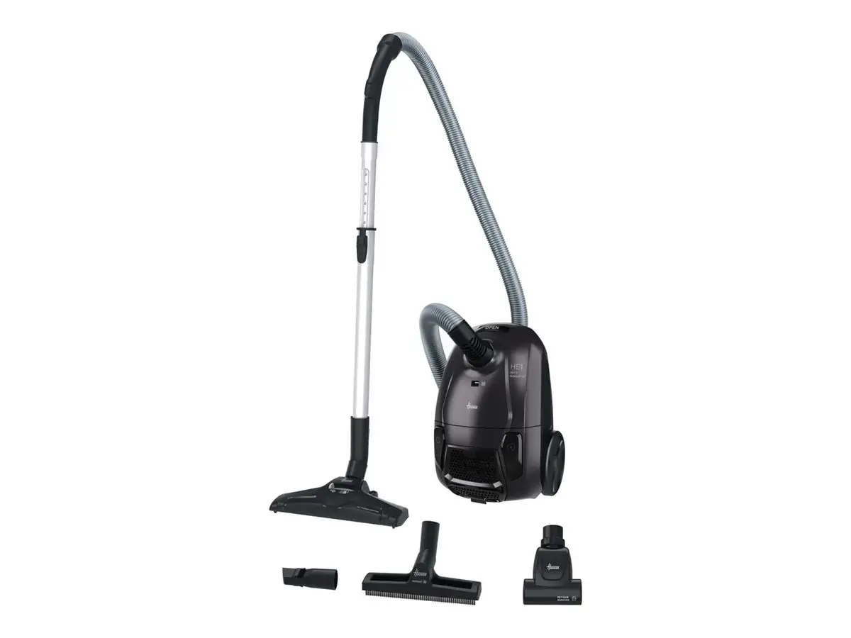 Hoover Vacuum Cleaner | HE120PET 011 | Bagged | Power 700 W | Dust capacity 2.5 L | Iron Grey