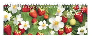 Kalendorius stalinis MEMO CARD strawberries