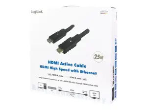 LOGILINK CHA0025 LOGILINK - Aktyvusis HDMI didelės spartos kabelis, 25 m