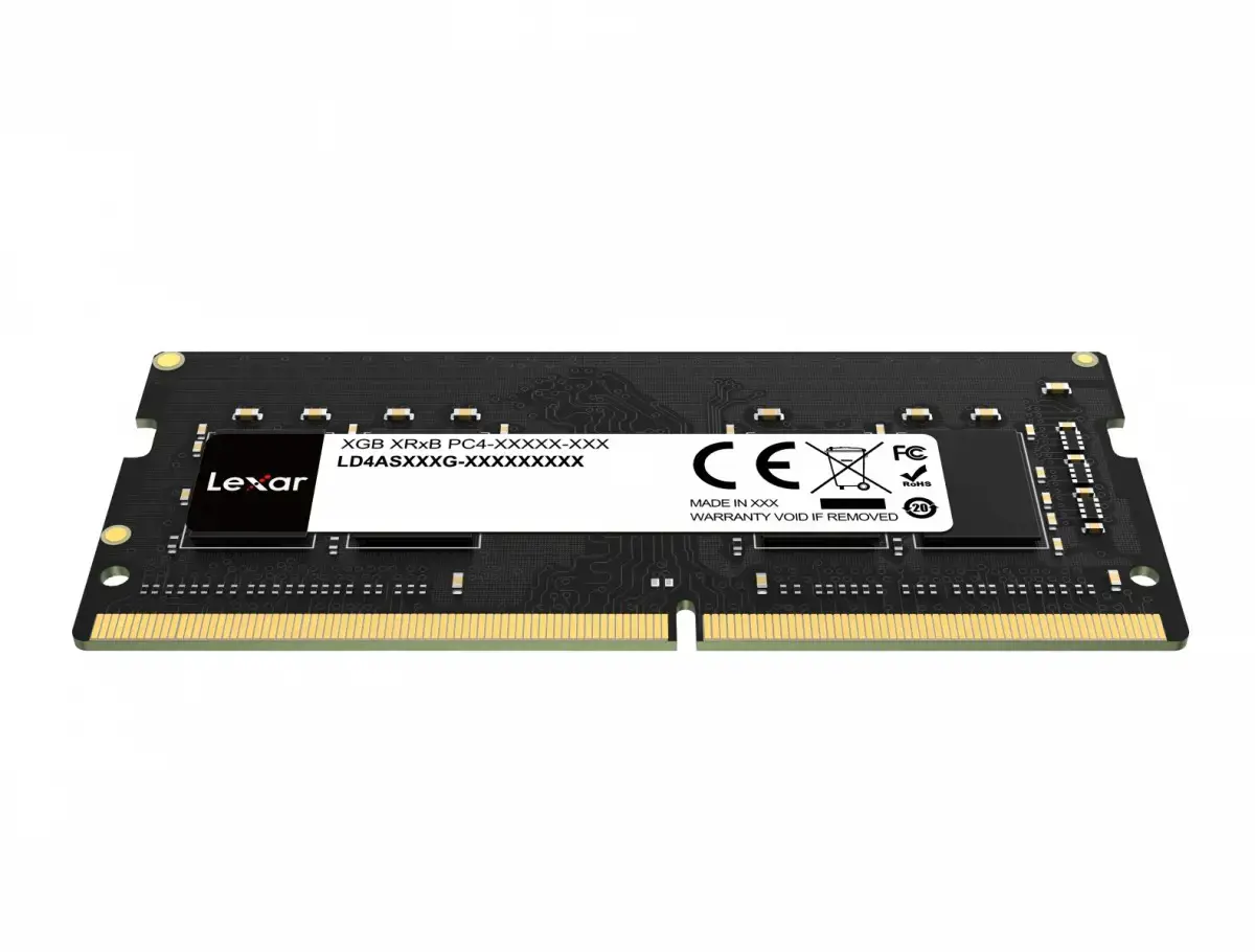 LEXAR DDR4 32GB 260 PIN So-DIMM 3200Mbps, CL22, 1,2 V - BLISTER pakuotė