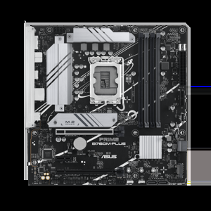 ASUS PRIME B760M-PLUS, Intel, LGA 1700, Intel® Celeron®, Intel® Pentium® Gold, Intel® Core™ i3, Int…