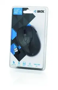 IBOX IMOS604 I-BOX OPTINĖ BELAIDĖ PELĖ SWIFT PRO, PILKA