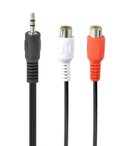 GEMBIRD CCA-406 Gembird garso kabelis stereo minijack -> 2x RCA (CINCH) F 0,2M