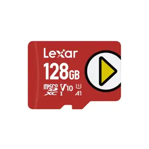 Lexar PLAY | 128 GB | microSDXC | Flash memory class 10