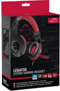 "Speedlink" ausinės Legatos (SL-860000-BK)