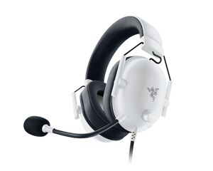 "Razer" žaidimų ausinės "BlackShark V2 X" su integruotu mikrofonu, baltos spalvos, laidinės