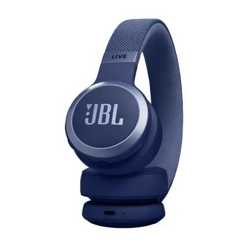 JBL belaidės ausinės "Live 670NC", mėlynos spalvos