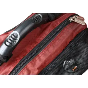 Addison 311015 nešiojamojo kompiuterio dėklas 39,6 cm (15,6") kuprinė Black, Burgundy