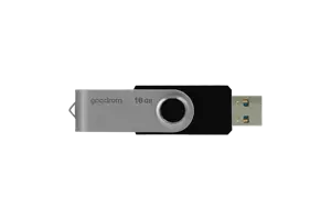 Goodram UTS3, 16 GB, USB Type-A, 3.2 Gen 1 (3.1 Gen 1), 60 MB/s, Swivel, Black