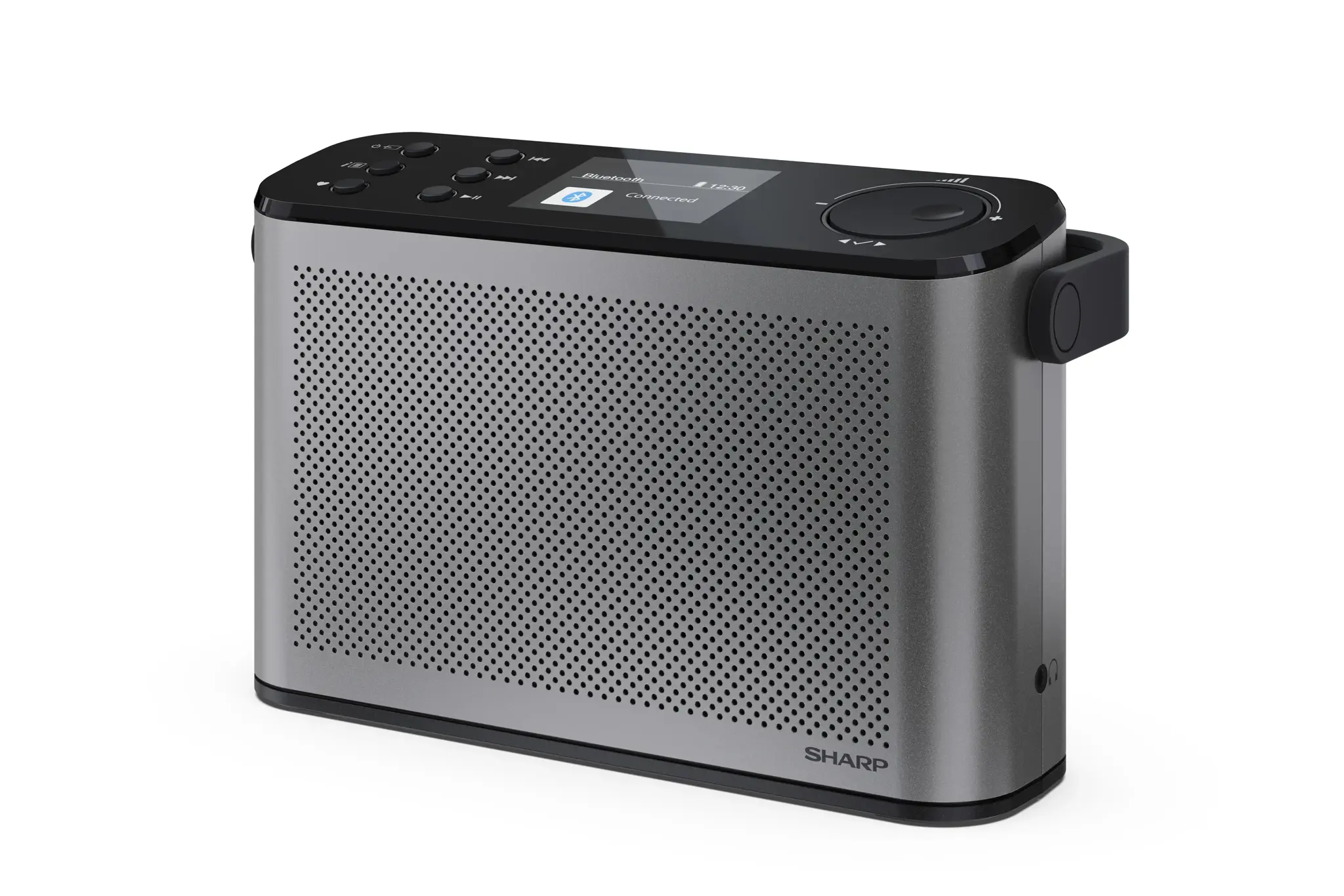 Sharp OSAKA Stereo Portable Digital Radio | DR-P540(GY) | USB port | Bluetooth | FM radio | Wireless connection