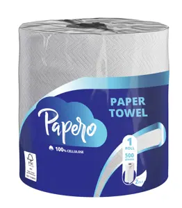 Popieriniai rankšluosčiai PAPERO, 2 sluoksnių, 1 vnt