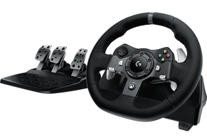 LOGITECH G920 "Driving Force" lenktynių ratas