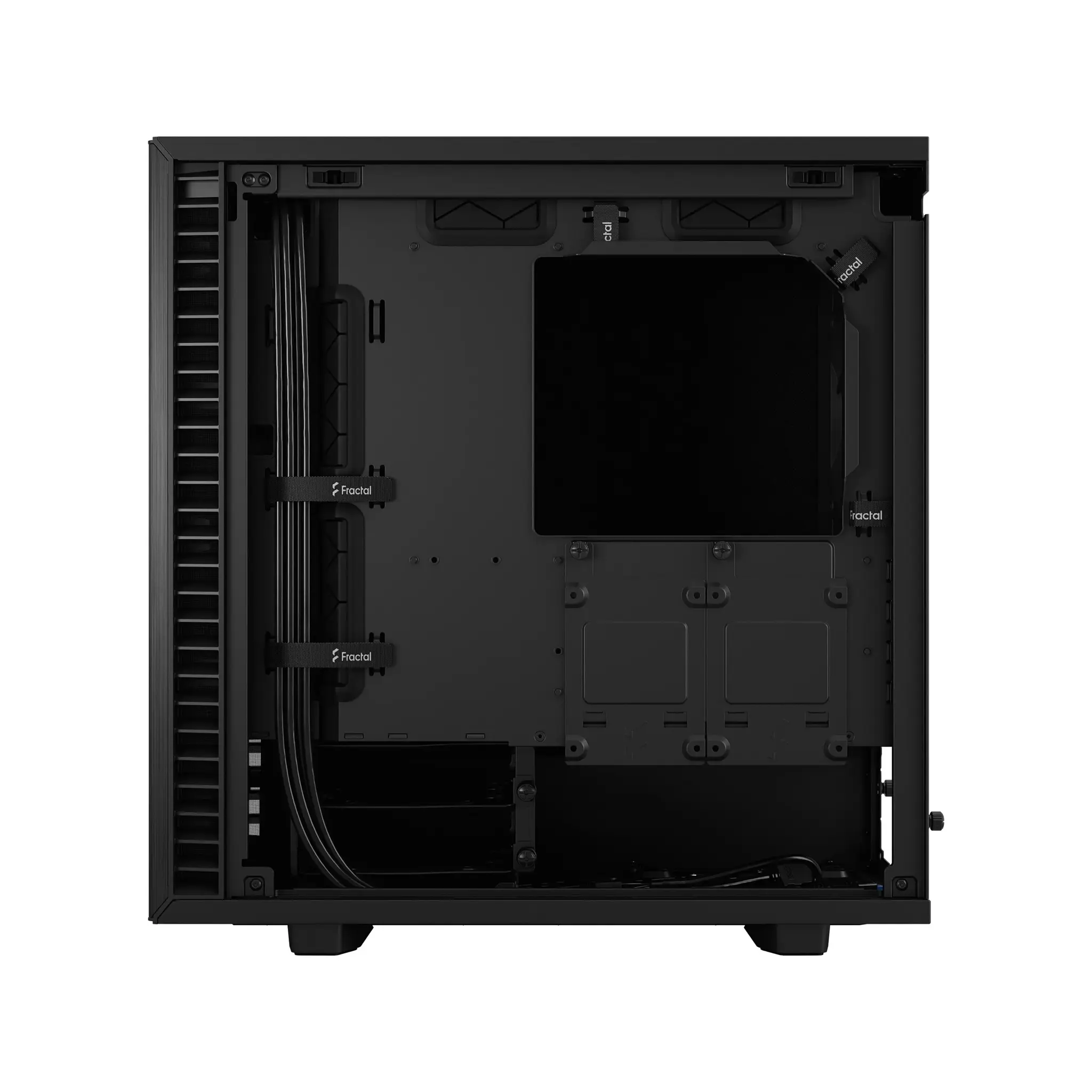 Fractal Design Define 7 Mini Black Solid, mATX, Mini-DTX, Mini ITX, maitinimo šaltinis pridedamas Ne
