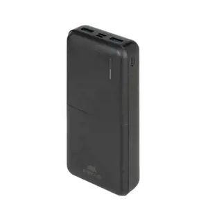 MAITINIMO BANKAS USB 20000MAH/VA2572 JUODAS RIVACASE