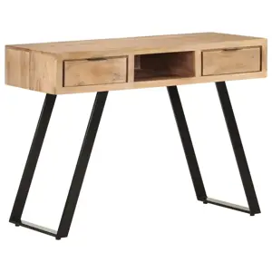 Rašomasis stalas, 107x45x79 cm, akacija su gyvais kraštais